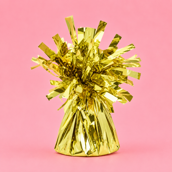 Golden Balloon Weight