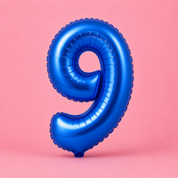 9 Number Balloon