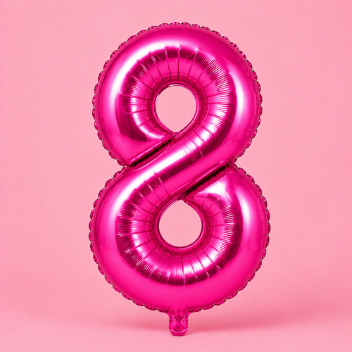 8 Number Balloon