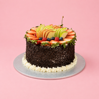 Chocolate Fresh Fruit Cake