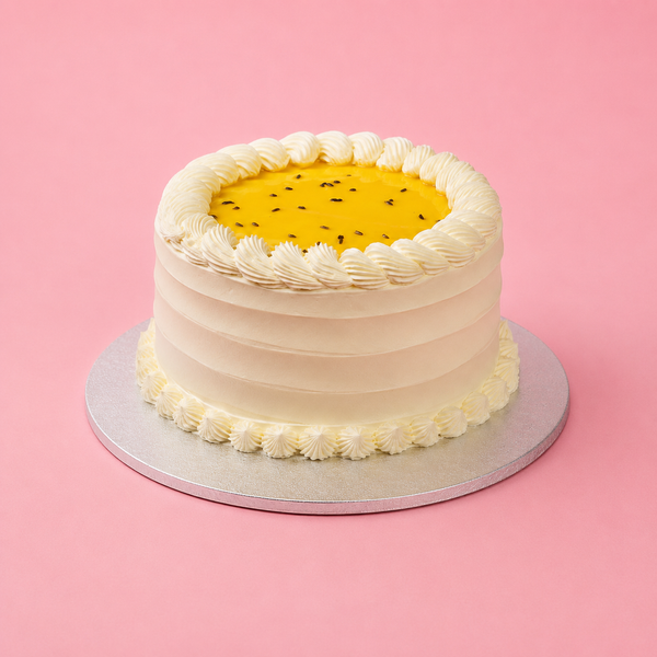 Classic Mango Passion Fruit Cake