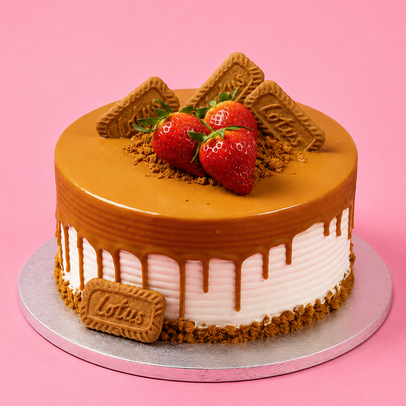 Classic Lotus Biscoff Cake