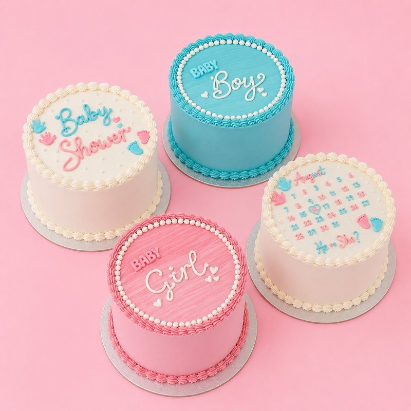 Baby Shower Mini Cake Collection