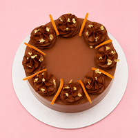 Mini Chocolate Orange Gold Delight Cake