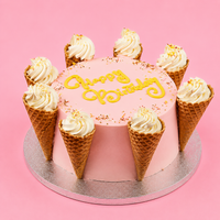 Classic Cone Round Celebration Cake