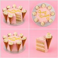 Classic Cone Round Celebration Cake