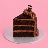 Classic Ganache Swirl Cake