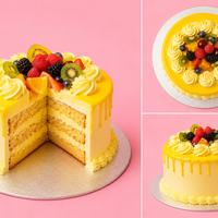 Classic Mango Delight Cake