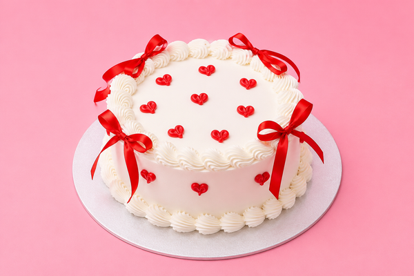 Classic Sweetheart Swirl Cake