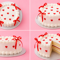 Classic Sweetheart Swirl Cake