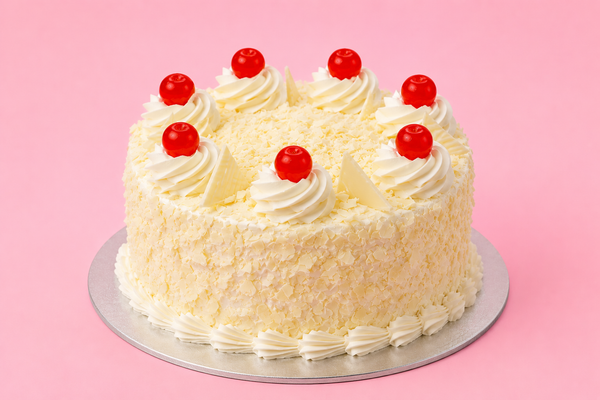 Classic White Forest Cake