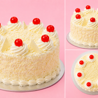 Classic White Forest Cake