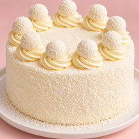 Coconut Snow Vegan Cake