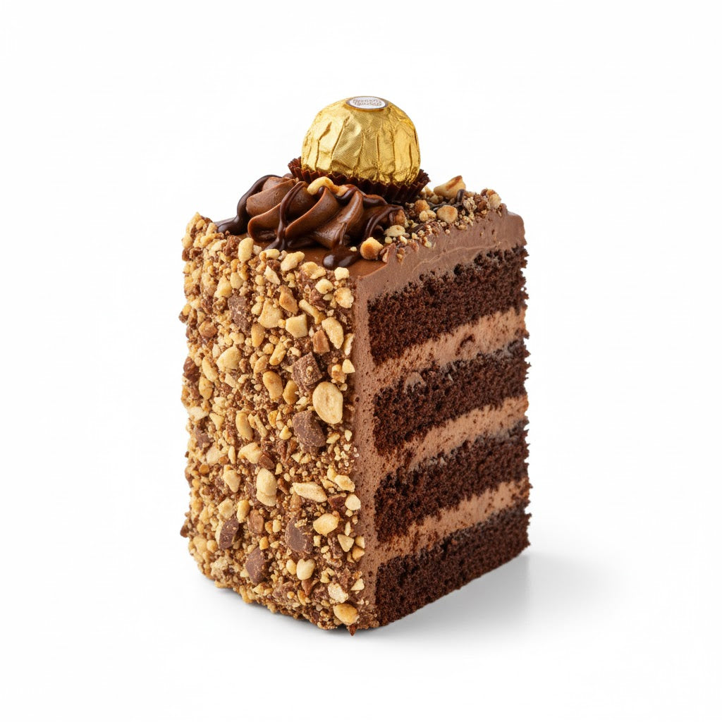 Ferrero Nutella Fusion Cake Slice