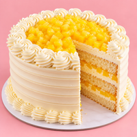Mango Sunshine Vegan Cake