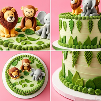 Jungle Trio Safari Cake
