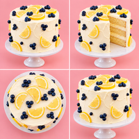 Vegan Lemon Berry Dream Cake