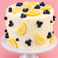 Vegan Lemon Berry Dream Cake