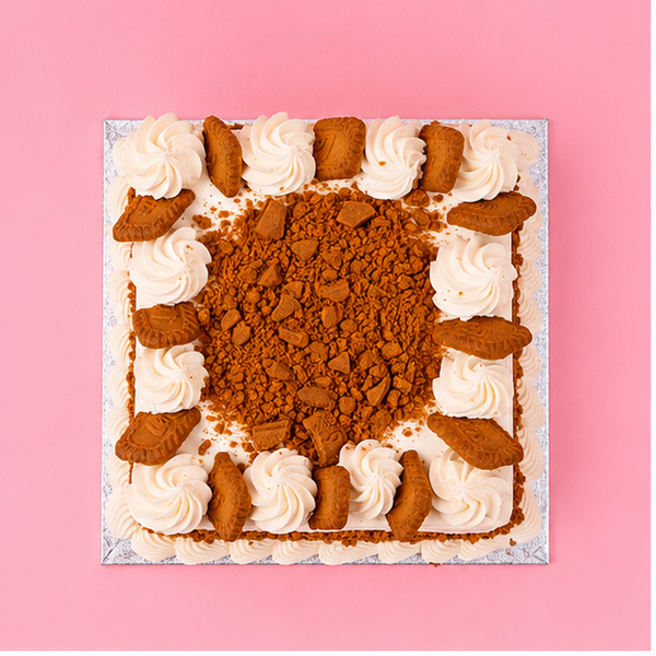 Square Lotus Cake