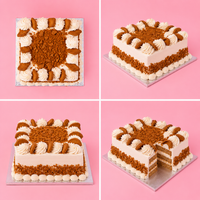 Square Lotus Cake