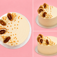 Mini Golden Lemon Pearl Cake
