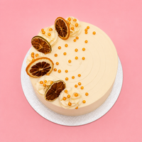Mini Golden Lemon Pearl Cake