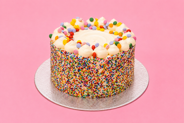 Mini Rainbow Sprinkle Celebration Cake