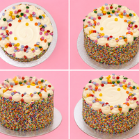Mini Rainbow Sprinkle Celebration Cake