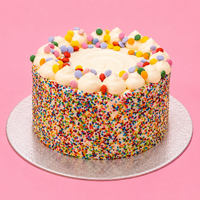 Mini Rainbow Sprinkle Celebration Cake