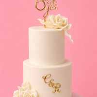 She said YES - Cake