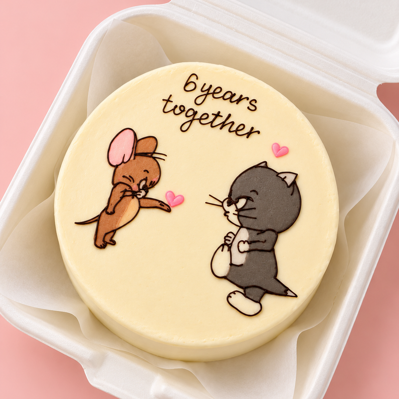 Love Through the Years Bento Cake