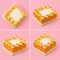 Square Orange Cake