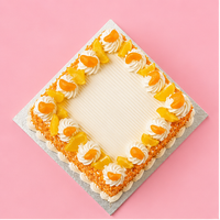 Square Orange Cake