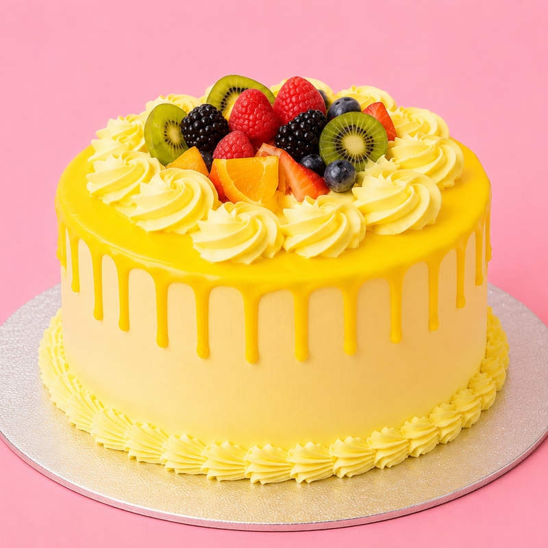 Classic Mango Delight Cake