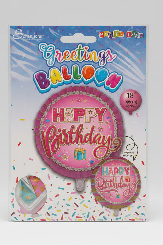 18in BIRTHDAY FOIL BALLOON