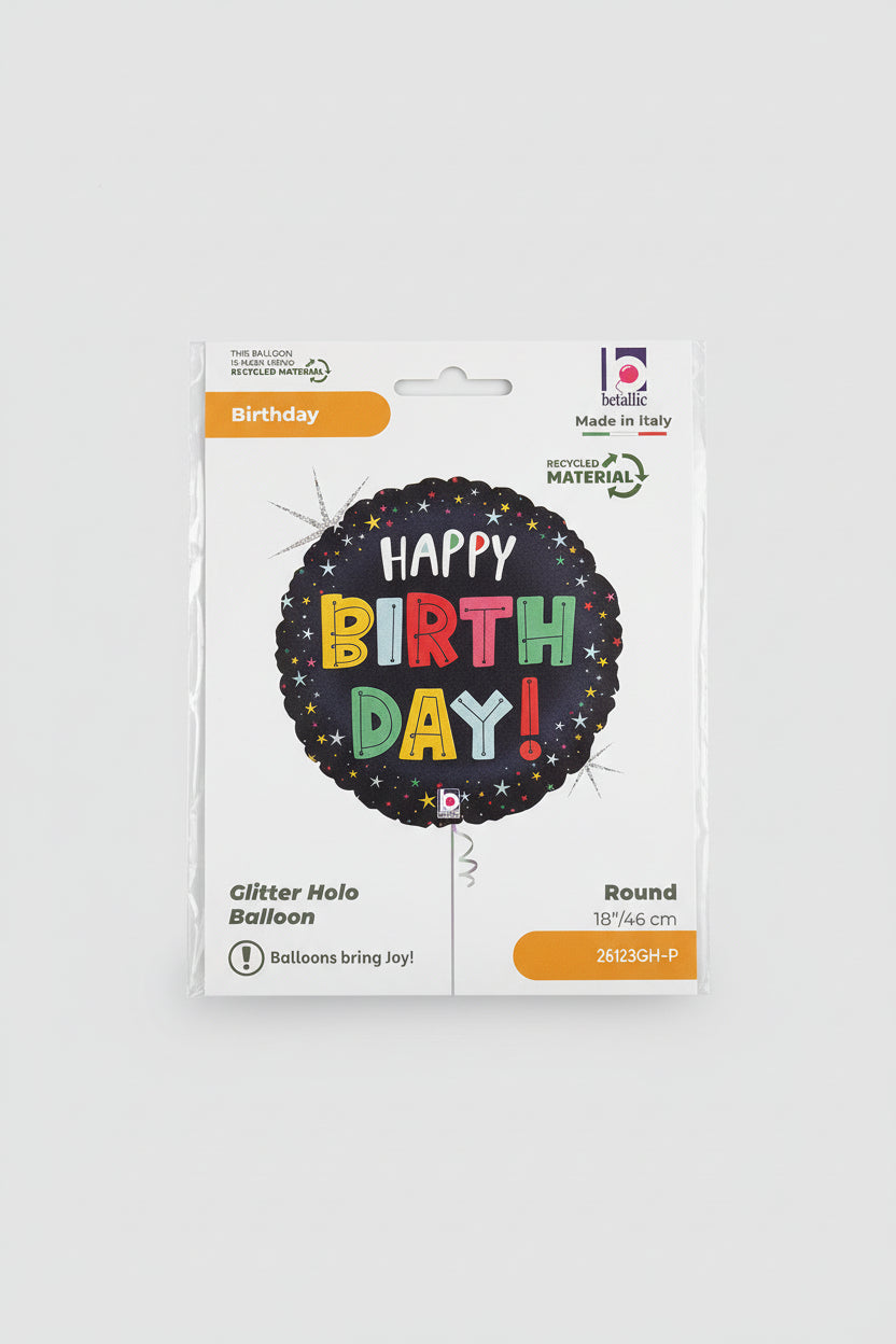 18in BIRTHDAY FOIL BALLOON