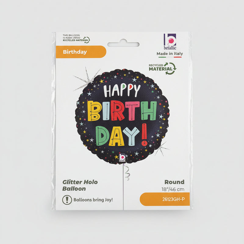 18in BIRTHDAY FOIL BALLOON