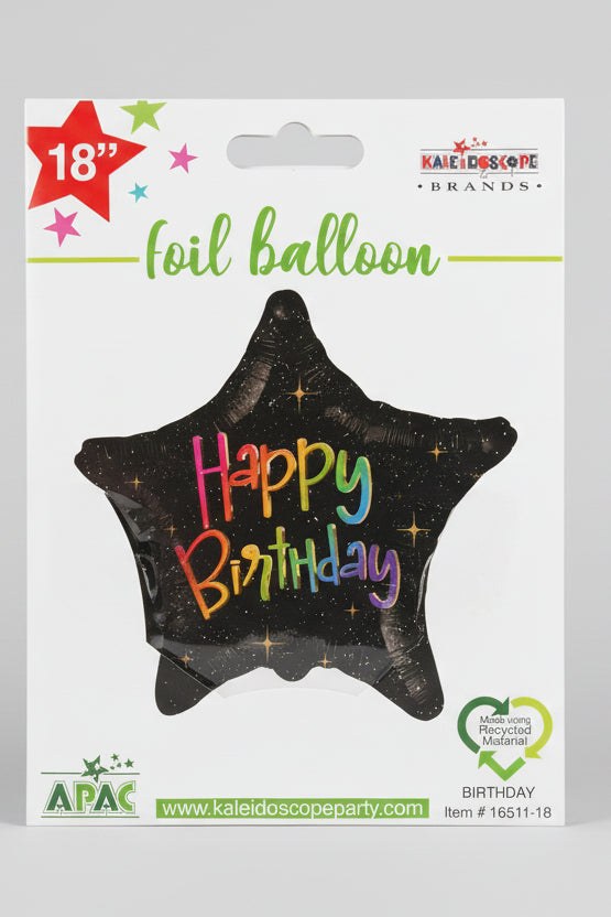 18in BIRTHDAY FOIL BALLOON