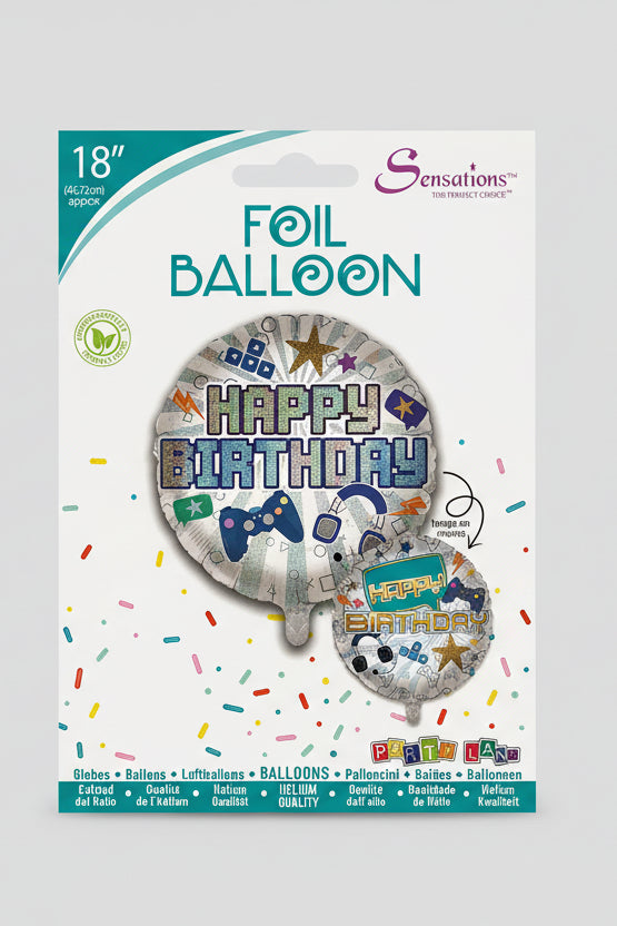 18in BIRTHDAY FOIL BALLOON