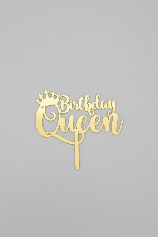 Birthday Queen Cake Topper