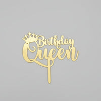 Birthday Queen Cake Topper