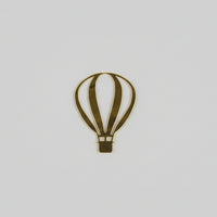 Gold Hot Air Balloon Cake Toppers