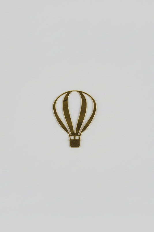 Gold Hot Air Balloon Cake Toppers