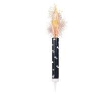 Black Glitz Fountain Candle