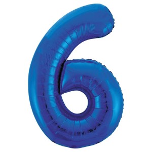 6 Number Balloon