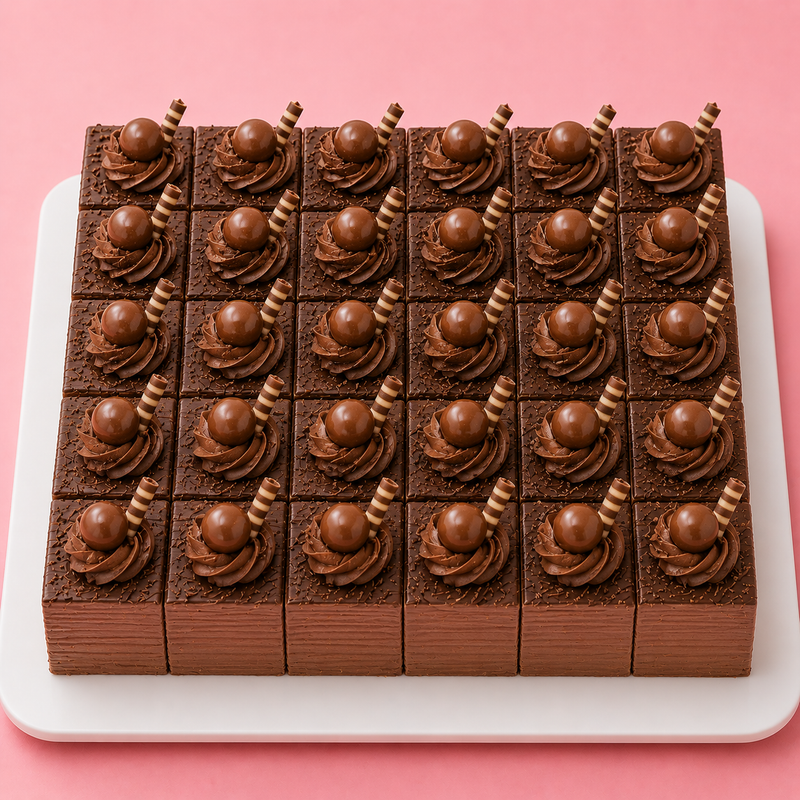 Chocolate Truffle Cake Platter