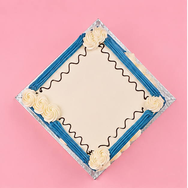 Square Tip-top Prime Photo Cake