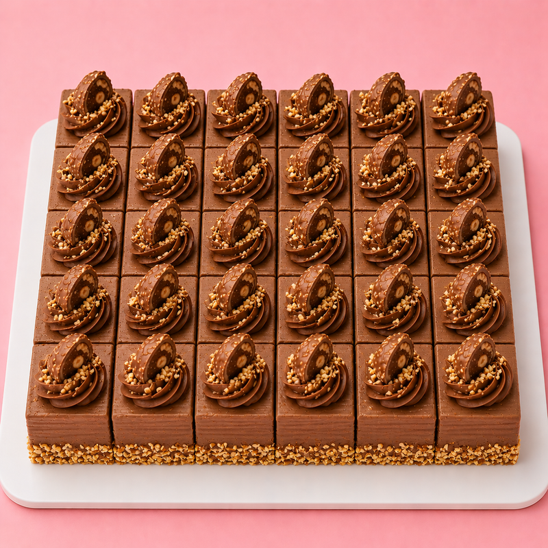 Ferrero Chocolate Cake Platter