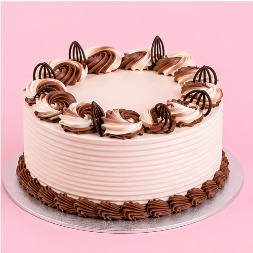 Classic Chocolate Swirl Cake