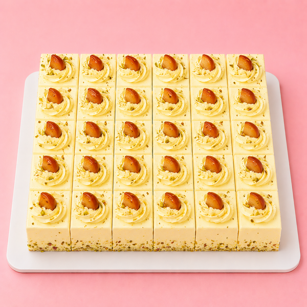 Gulab Jamun Cake Platter